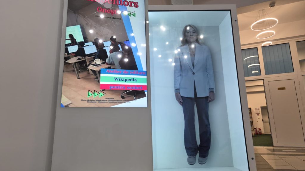 Holograma Nadia Comăneci